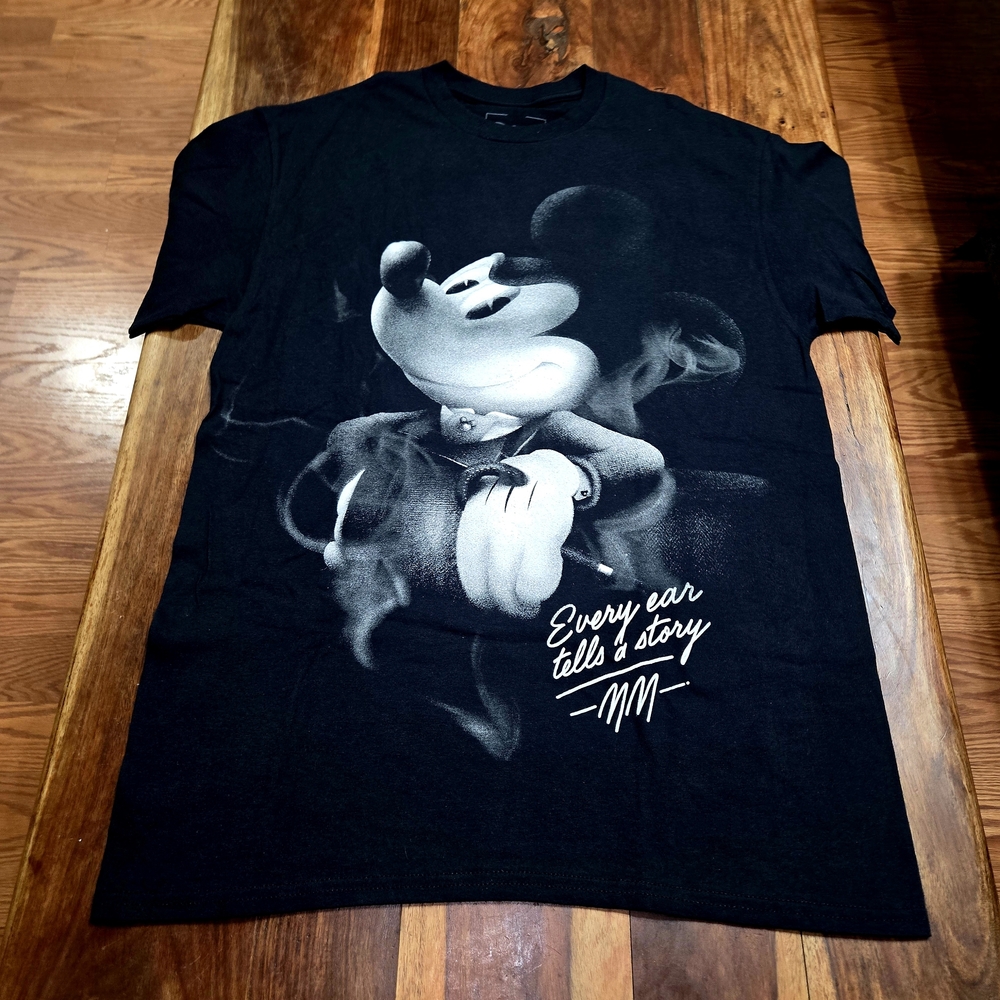 Civil LA/Disney Collab Mickey Mouse Black Graphic Tee